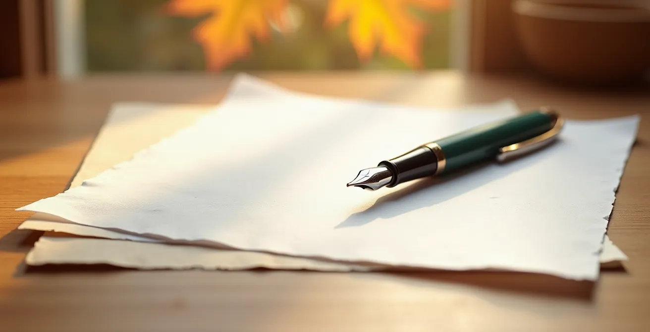 Structure visuelle d'une lettre de motivation avec la méthode Passé-Présent-Futur Canadien