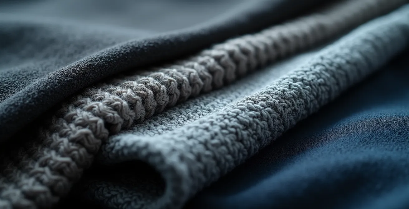 Démonstration visuelle du système de superposition de vêtements en trois couches pour l'hiver canadien